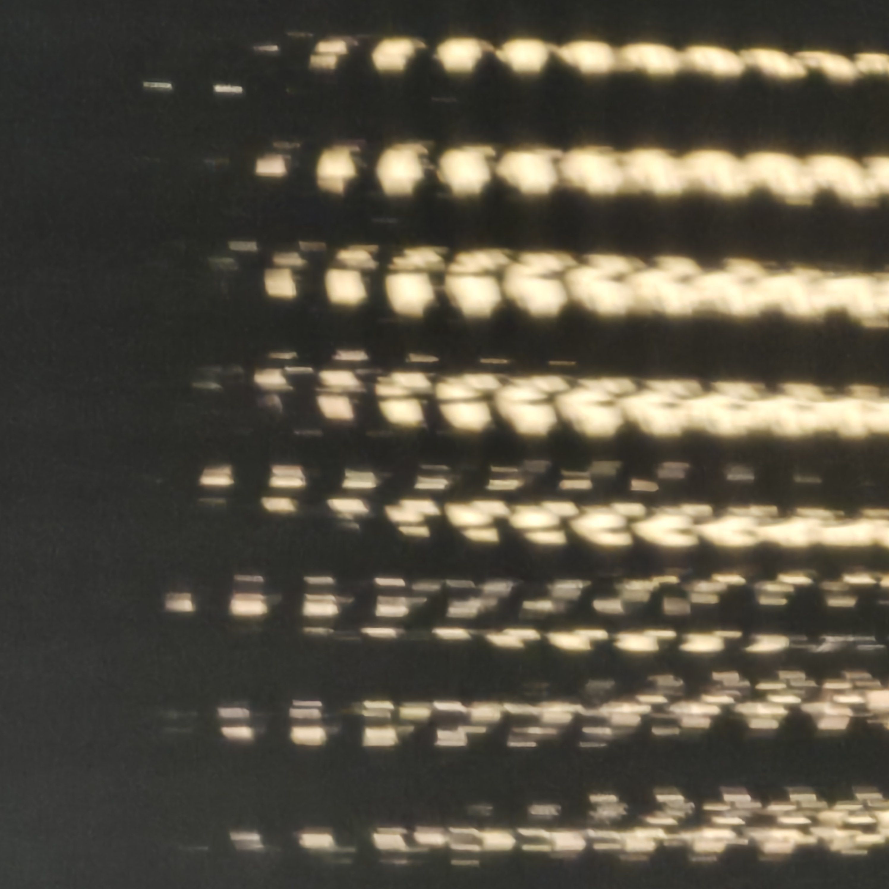 Licht und Schattenspiels zeichnet Strukturen.